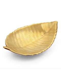 Linden Gold Leaf Dish